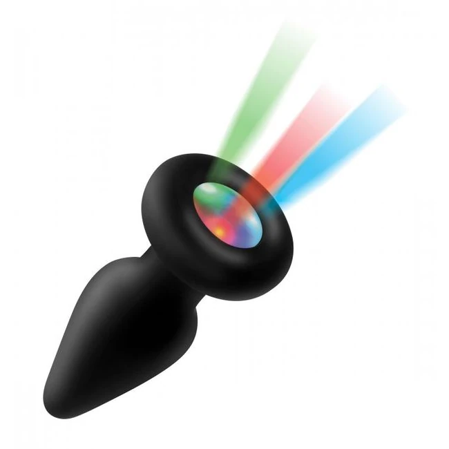 Booty Sparks Silicone Light-up Anal Plug - Vibration Modes & Light Show