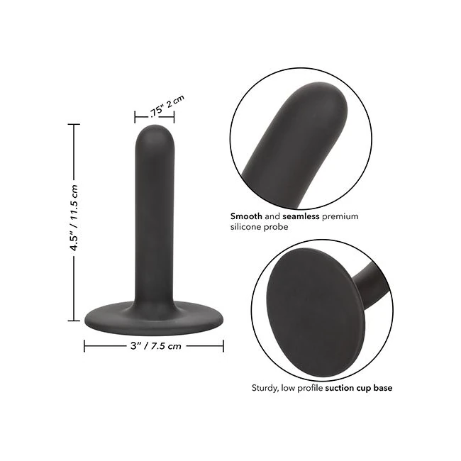 Boundless 4.5 in Slim Probe Black - Vibration & Power