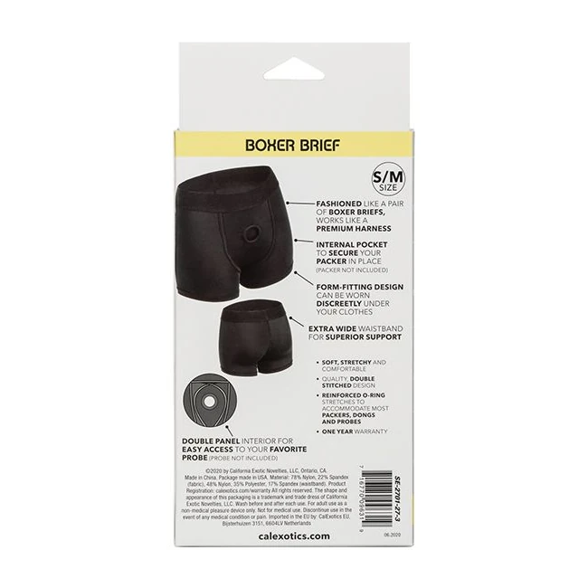 Boundless Boxer Brief Harness - Fabric Feel and Construction