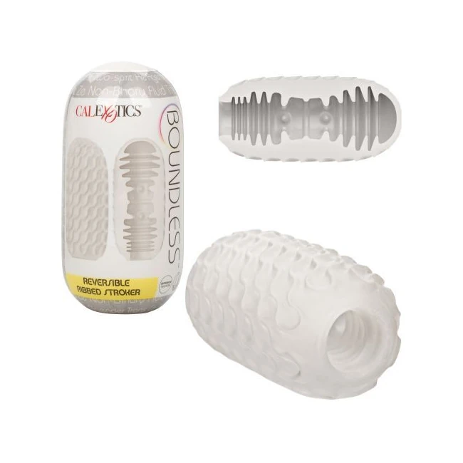 Ribbed Stroker - A Compact Ribbed Masturbator from California Exotic Novelties