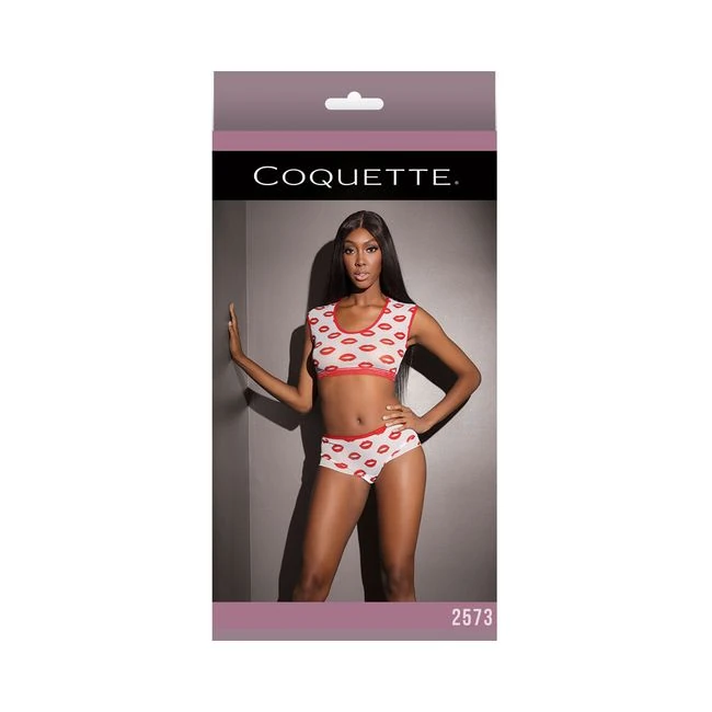 Bra Set White/red - Fabric & Feel