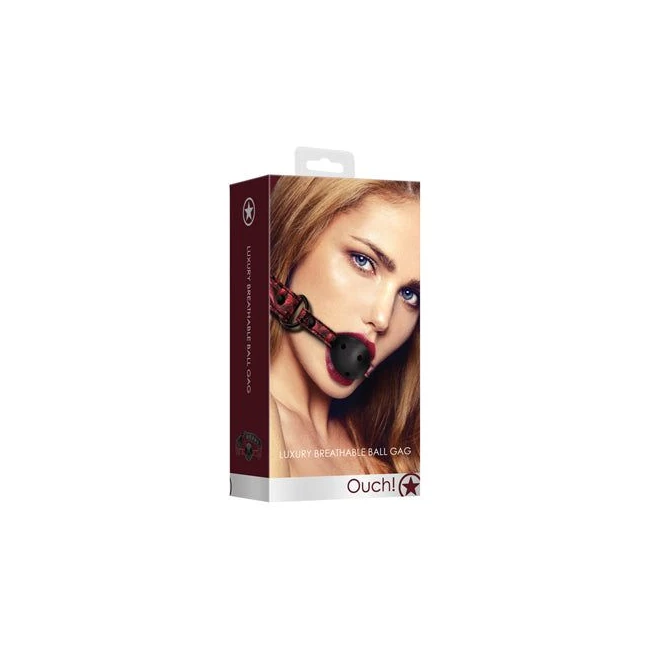 Breathable Luxury Ball Gag - Comfort & Fit