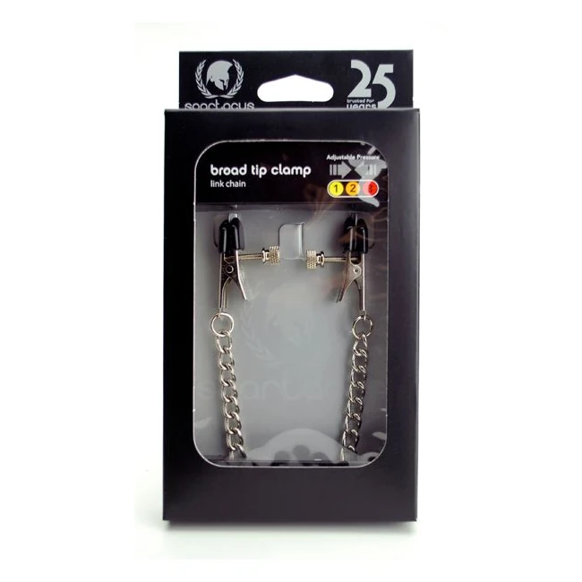 Broad Tip Clamp W/ Link Chain - Adj. - Build & Quality
