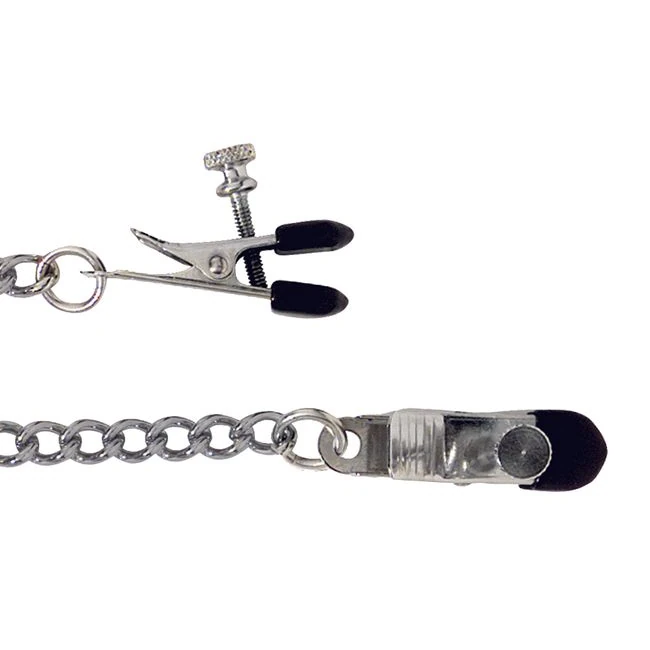 Broad Tip Clamp W/ Link Chain - Adj. - Hardware & Fasteners