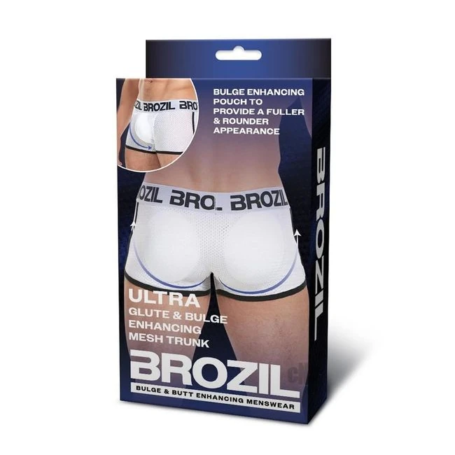 Brozil Mesh Boxer Wht - Overview