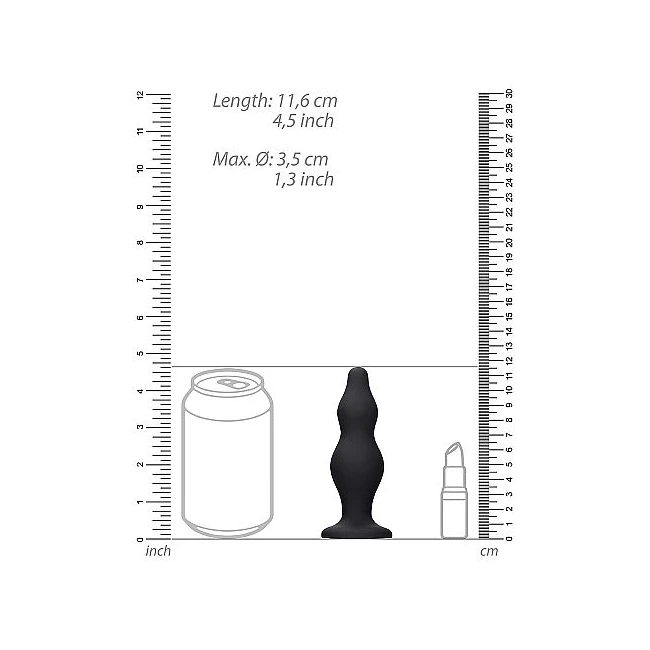 Bubble Butt Plug Black - Material & Safety