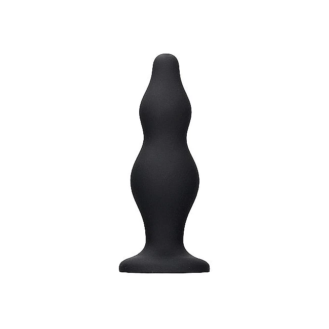 Bubble Butt Plug Black - Graduated Sizing & Features