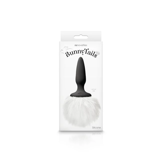 Bunny Tails Mini White Fur - Shape & Comfort
