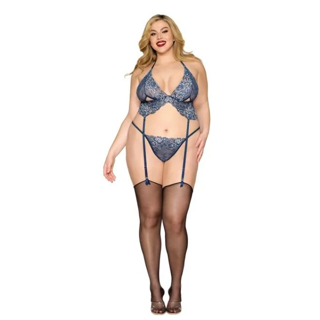 Bustier & Gstring Twilight Q/s - Fabric & Feel