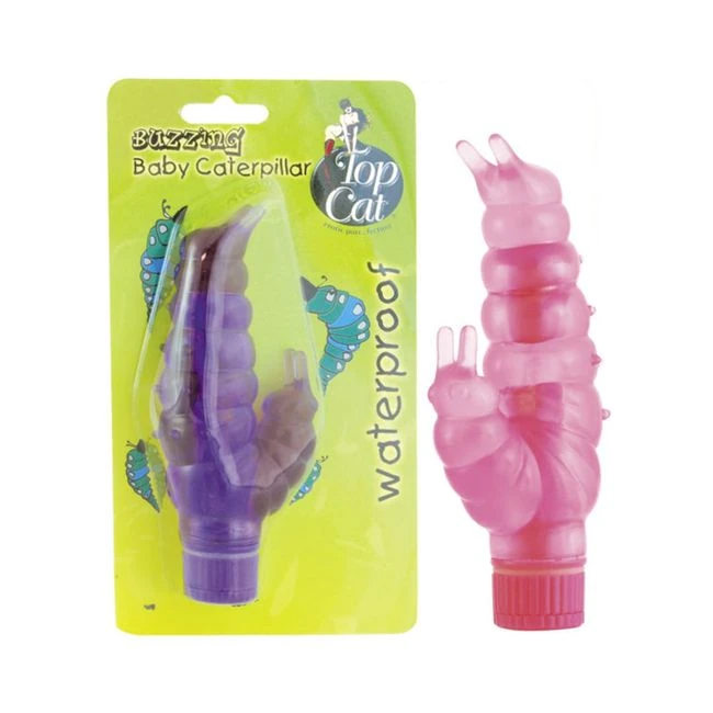 Buzzing Baby Caterpillar Waterproof Vibrator - How It Feels