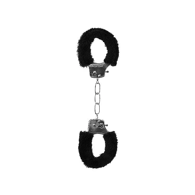 B&w Beginner's Furry Handcuffs W/ Quick Release Button - Comfort & Fit