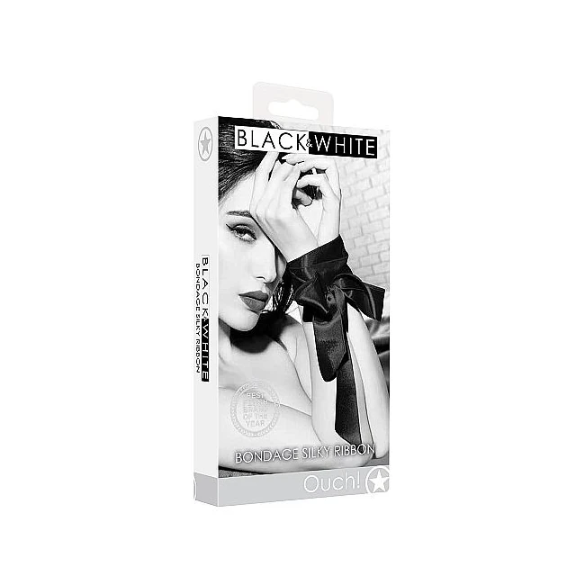 B&w Bondage Silky Ribbon - Build & Quality