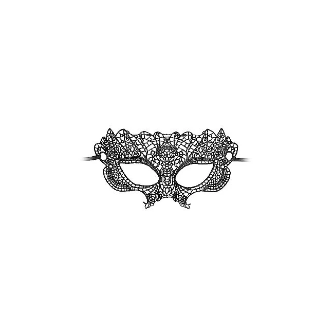B&w Lace Eye Mask - Hardware & Fasteners