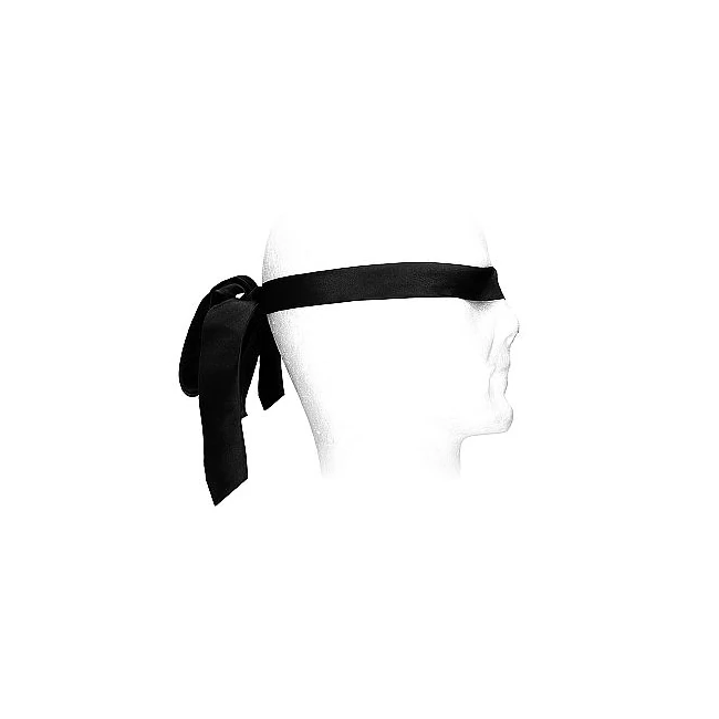 B&w Satin Bondage Tie Black - Usage & Categories