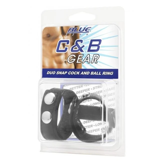 C & B Gear Duo Snap Cock and Ball Ring Black - Build & Quality