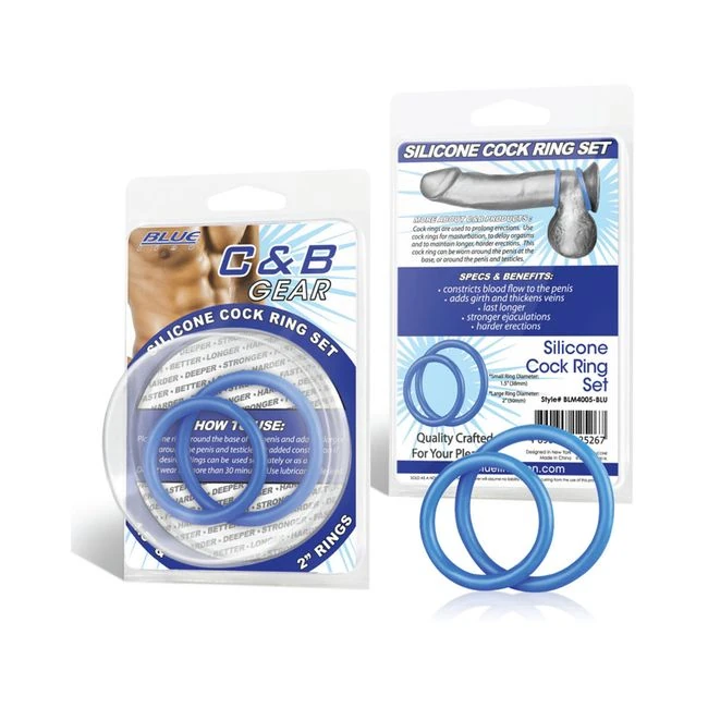 C & B Gear Silicone Cock Ring Set - Build & Quality