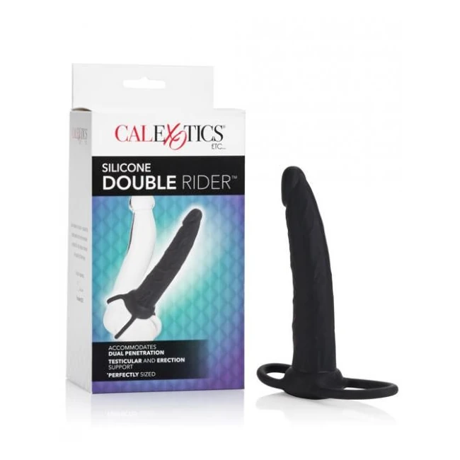 Cal Exotics Silicone Double Rider Black - Overview