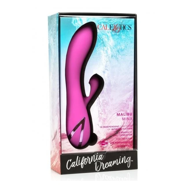 California Dreaming Malibu Minx Purple Rabbit Vibrator - How It Feels
