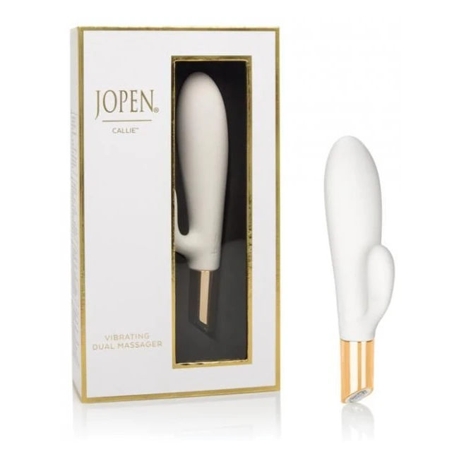 Callie Vibrating Dual Massager White - Vibration Modes