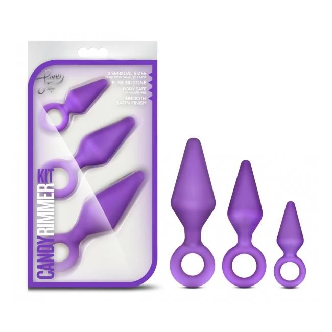 Candy Rimmer Butt Plug Kit - Shape & Comfort