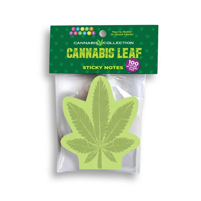 Cannabis Sticky Notes - by Little Genie