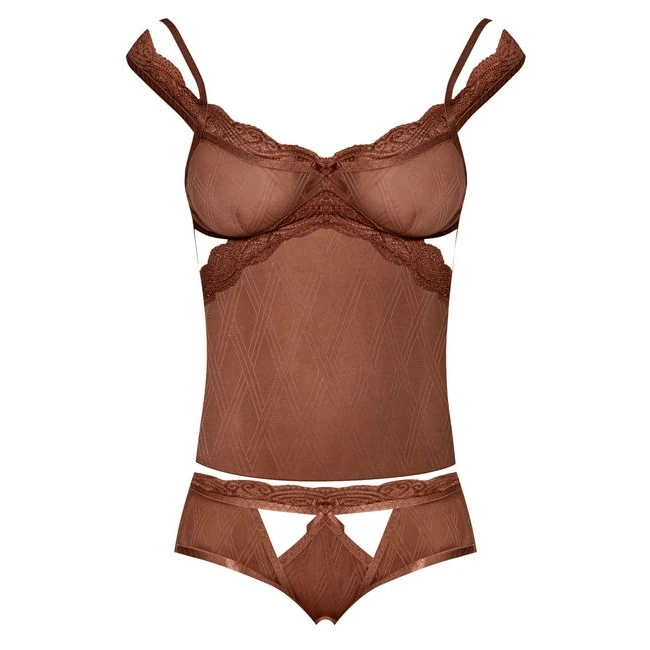 Caramel Kiss Cami & Split Crotch Boy Short - Fit & Sizing