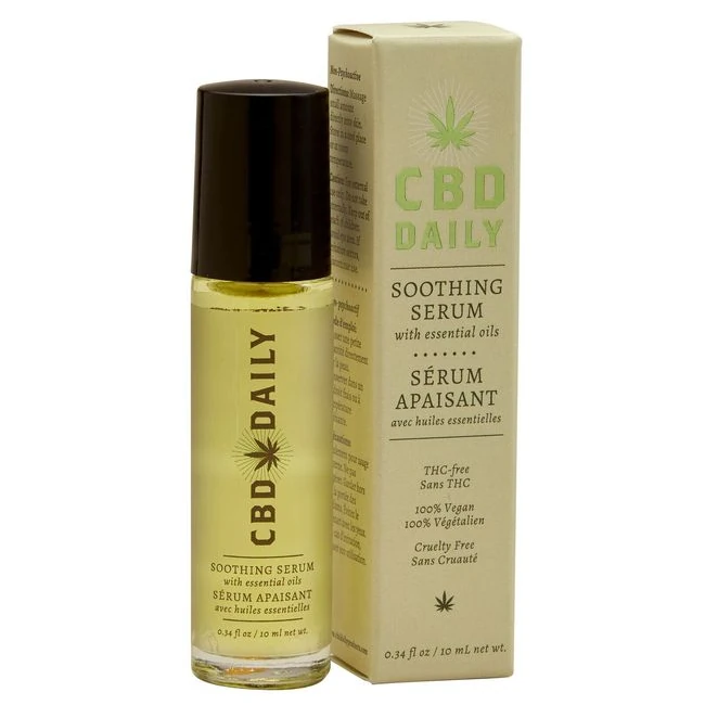 Cbd Soothing Serum 10ml Roller Ball Bottle - Formula & Feel
