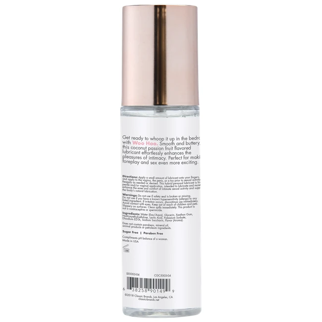 Cgc Woo Hoo Personal Lubricant Coconut Passion 4.4 Fl Oz - Coconut Flavor and a Buttery, Slick Glide