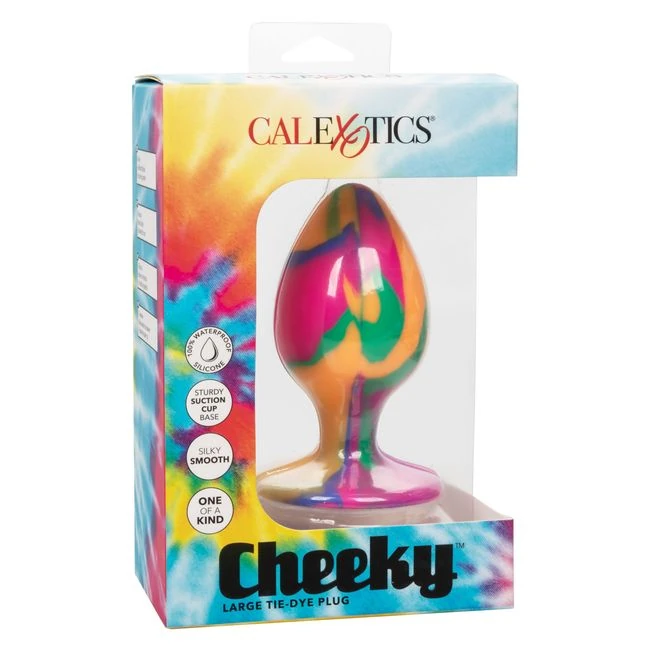Cheeky Large Tie Dye Plug - Material & Safety