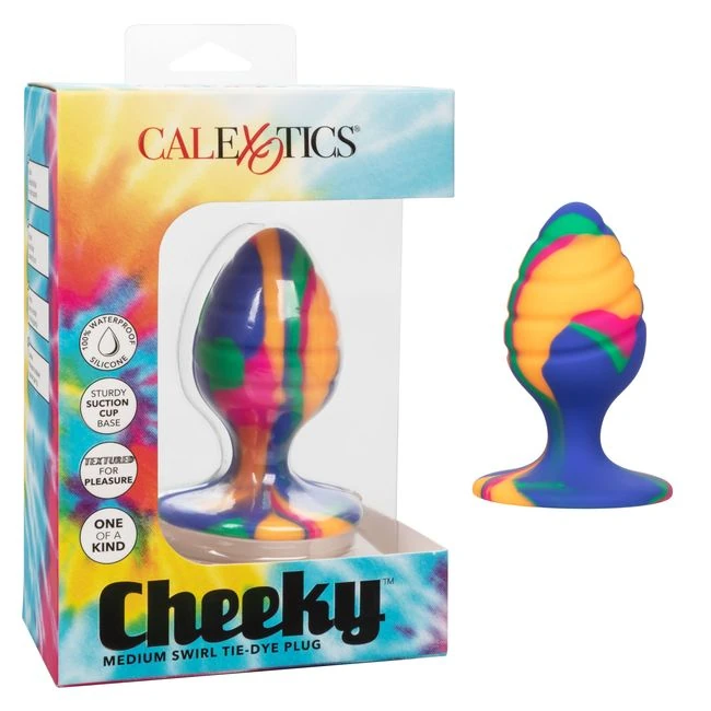 Cheeky Medium Tie Dye Plug - Design Details