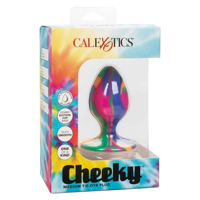 Cheeky Medium Tie Dye Plug - Material & Safety