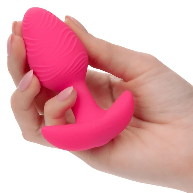 Cheeky Vibrating Glow-in-the- Dark Butt Plug - Experience a New Level of Playfulness and Excitement