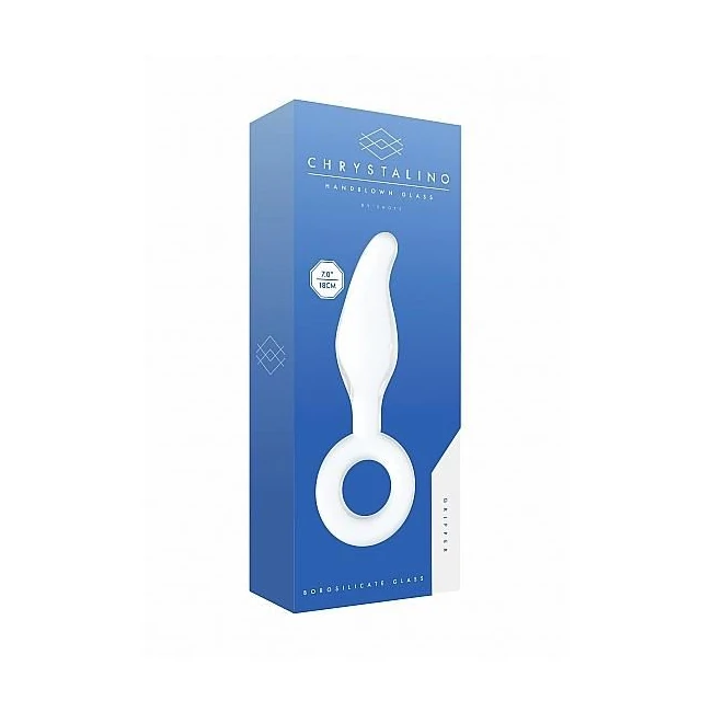 Chrystalino Gripper Glass Butt Plug - Shape & Comfort