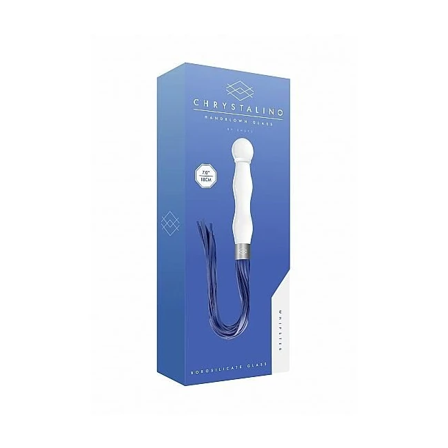 Chrystalino Whipster Glass Whip Dildo - Shape & Texture