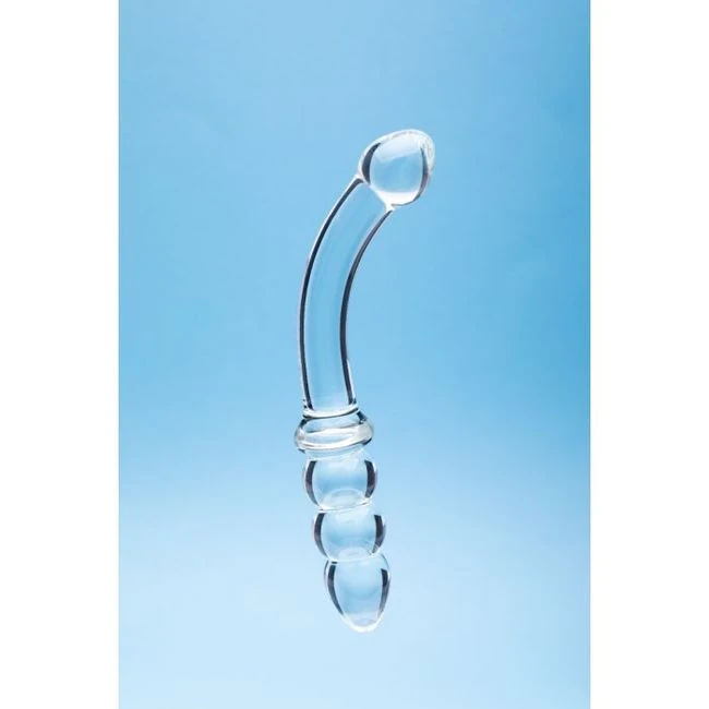 Clarity Glass Dildo Celestial - Orb, Curve, and Ridge Shapes