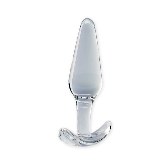 Clarity Glass Dildo Utopian - A Smooth, Tapered Glass Form