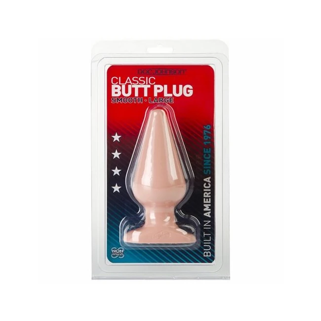 Classic Butt Plug-large Cd - Physical Features & Dimensions