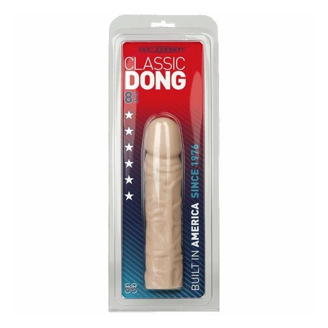 Classic Dong- White 8in - About the Classic Dong - White 8in