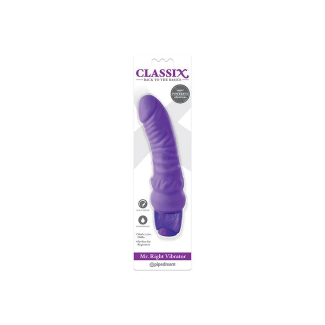 Classix Mr. Right Vibrator - How It Feels