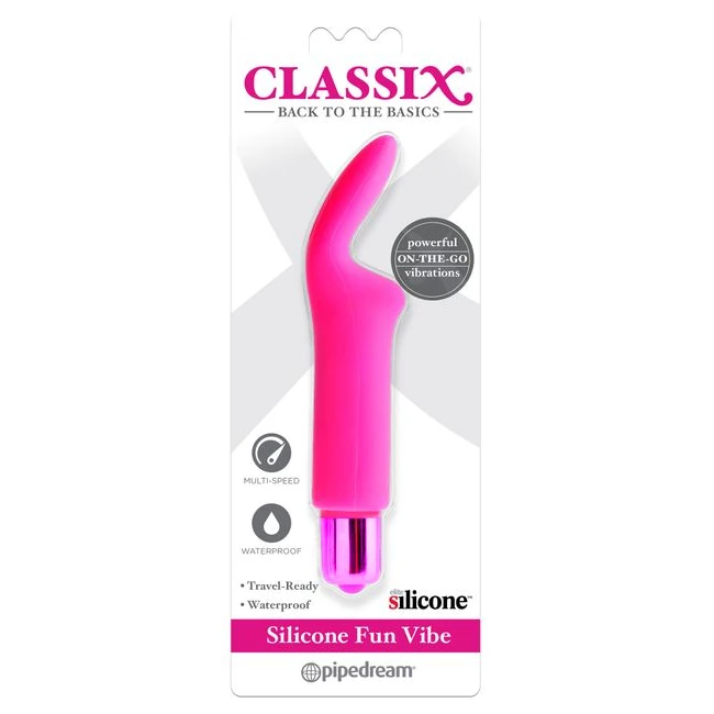 Classix Silicone Fun Vibe Pink - How It Feels