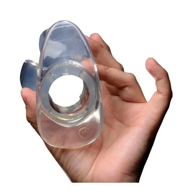 Clawed Expanding Clear Butt Plug Dilator - Graduated Sizing for Progressive Play