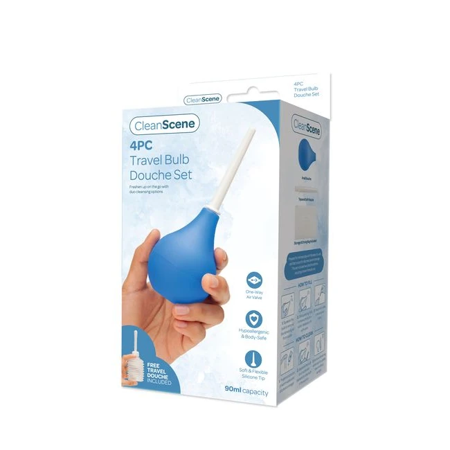 Cleanscene 90ml Travel Bulb Douche - Shape & Comfort