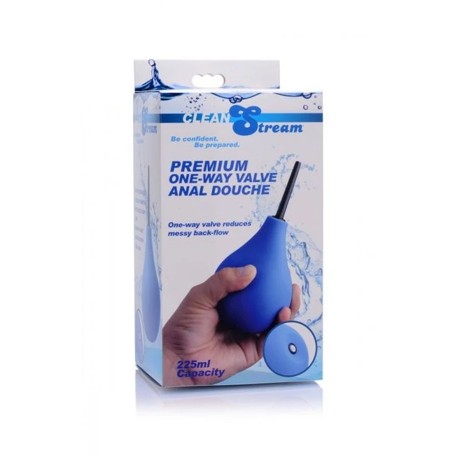 Cleanstream Premium One-way Valve Anal Douche - Graduated Sizing & Specifications