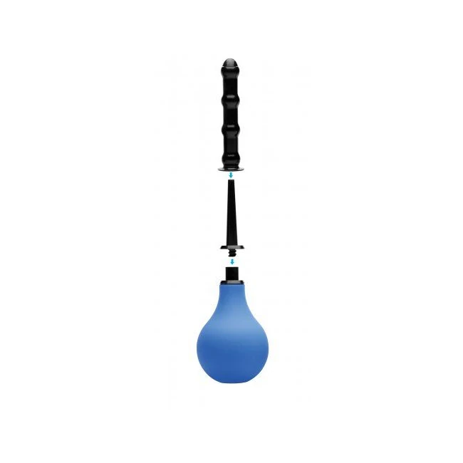 Cleanstream Premium One-way Valve Anal Douche Set - Graduated Sizing & Specifications