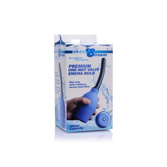 Cleanstream Premium One-way Valve Enema Bulb - Additional Features