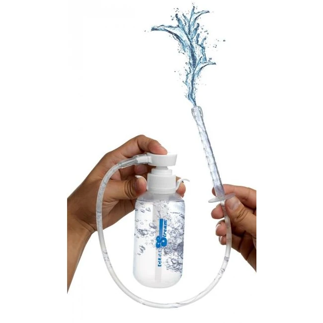 Cleanstream Pump Action Enema Bottle W/ Nozzle 300ml - Shape & Comfort