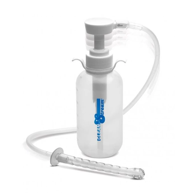Cleanstream Pump Action Enema Bottle W/ Nozzle 300ml - Material & Safety