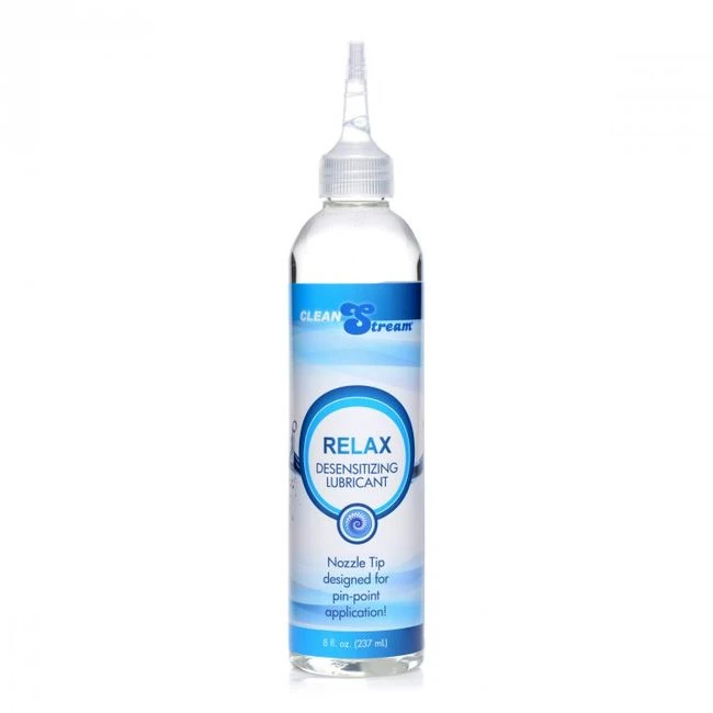 Cleanstream Relax Anal Lube Desensitizing W/ Tip - Tapered Tip Applicator