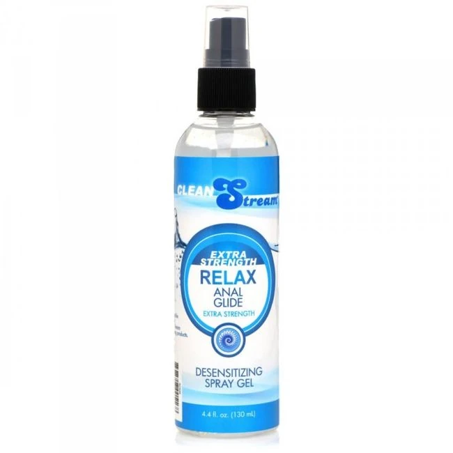 Cleanstream Relax Extra Strength Anal Lube 4 oz - Storage & Care