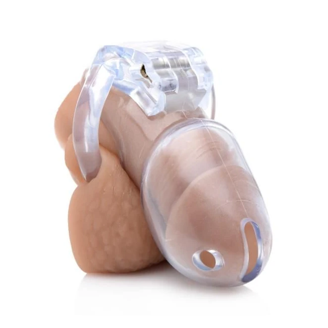 Clear Captor Chastity Cage - - Overview